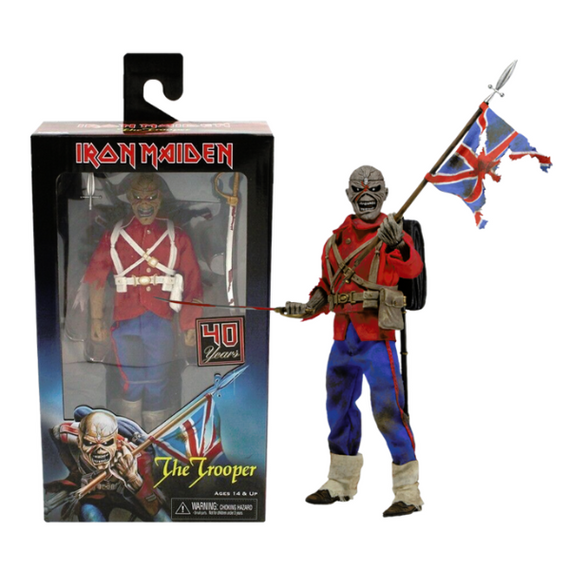 Iron Maiden - Trooper 8 Inch Clothed Figure