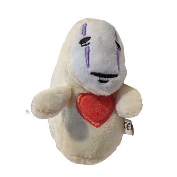 Spirited Away - No-Face 10cm Soft Toy With Clip