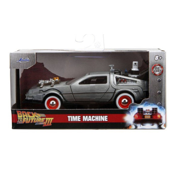 Back to the Future 3 - DeLorean 1:32 Scale Die Cast Car