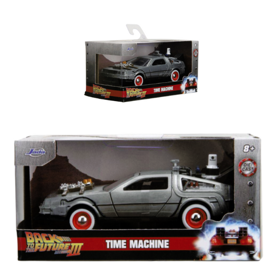 Back to the Future 3 - DeLorean 1:32 Scale Die Cast Car