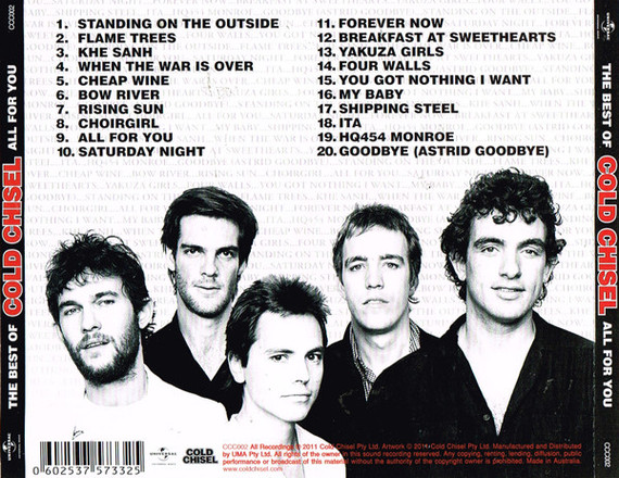 Cold Chisel – The Best Of Cold Chisel All For You CD