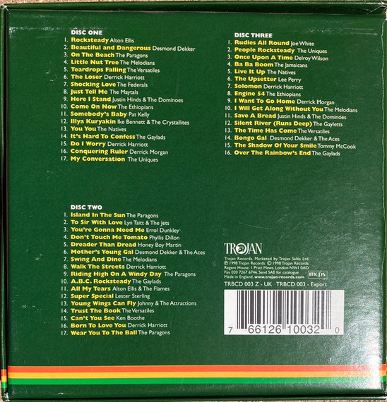 Various - Trojan Rocksteady Box Set 3CD