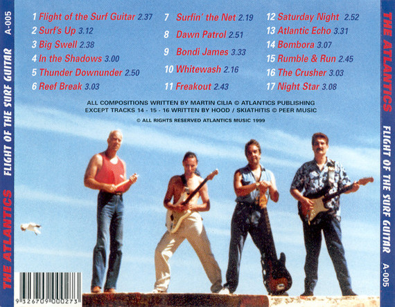 Atlantics - Flight Of The Surf Guitar CD (New)