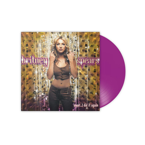 Britney Spears - Oops!... I Did It Again Neon Violet Coloured Vinyl