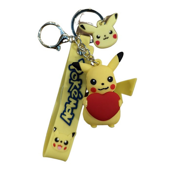 Pokemon - Pikachu Various Rubber Keyring