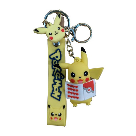 Pokemon - Pikachu Various Rubber Keyring