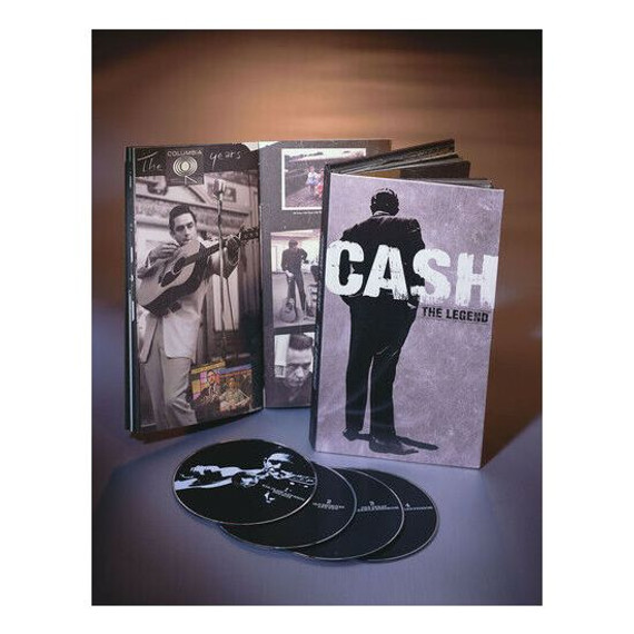 Johnny Cash - The Legend 3CD Plus Book (New)