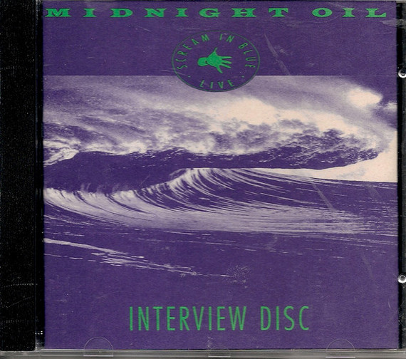 Midnight Oil - Scream in Blue - Interview Promo  CD