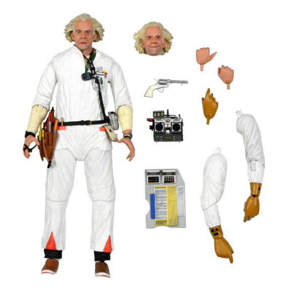 Back To The Future - Ultimate Doc Brown (Mazmat) 7" Action Figure