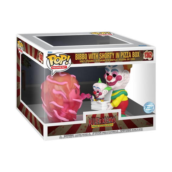 Killer Klowns from Outer Space - Bibbo with Shorty in Pizza Box US Exclusive Pop! Moment