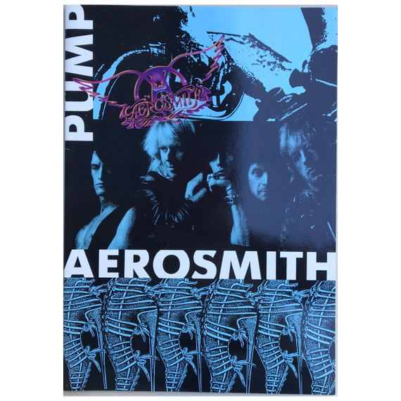 Aerosmith - Pump 1989/90 Original Concert tour Program