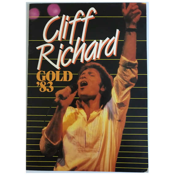 Cliff Richard - Gold '83 1983 Australia Original Concert Tour Program