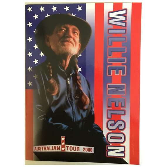 Willie Nelson - Australian Tour 2000 Original Concert Tour Program