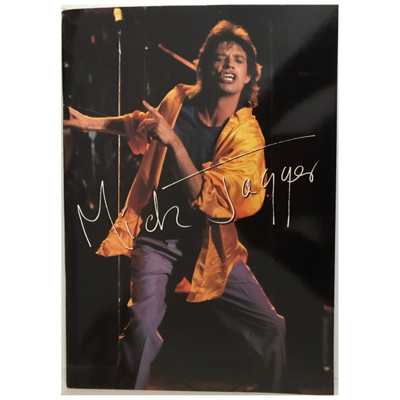 Mick Jagger - Live In Australia and New Zealand 1988 Original Concert Tour Program