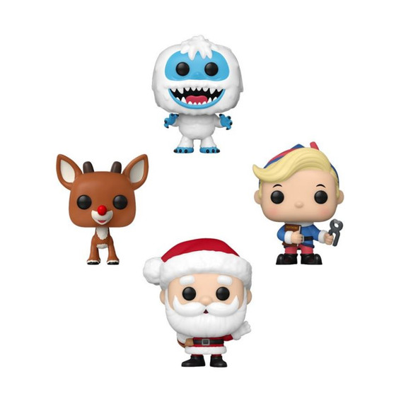 Rudolph - Tree Holiday US Exclusive Pocket Pop! 4-Pack Box Set