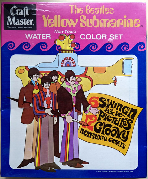 Beatles -  Original 1968 Yellow Submarine Water Color Set