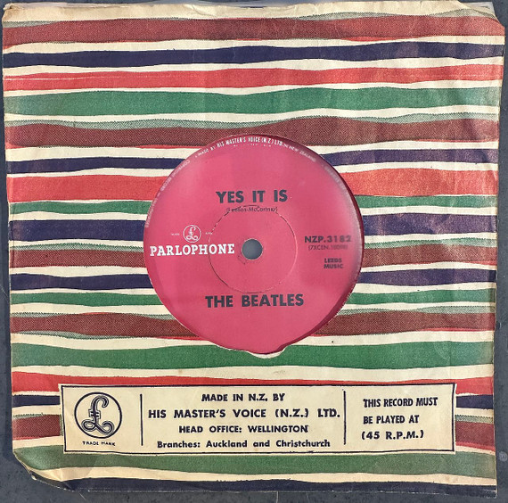 Beatles – Ticket To Ride 7" Single Vinyl (Used)