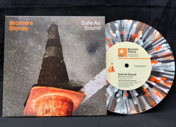 Brothers Stoney - Safe As Sound 7" Splatter Colour Vinyl Single