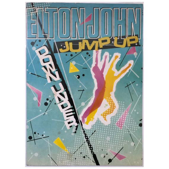 Elton John - Jump Up Down Under Tour 1982 Original Concert Tour Program