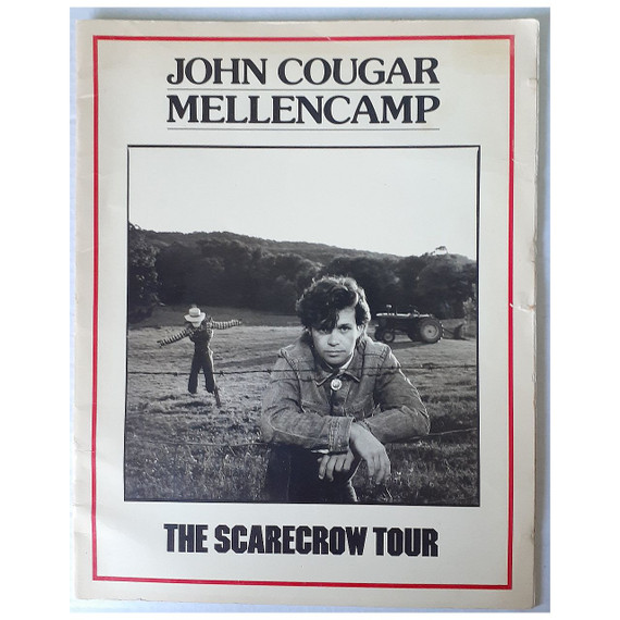 John Cougar Mellencamp - The Scarecrow Tour 1985/86 Original Concert Tour Program