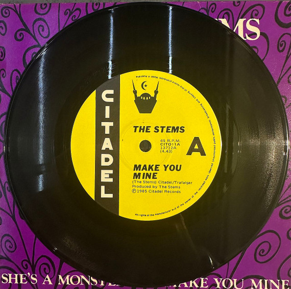 Stems – She's A Monster / Make You Mine 7" Single Vinyl (Used)