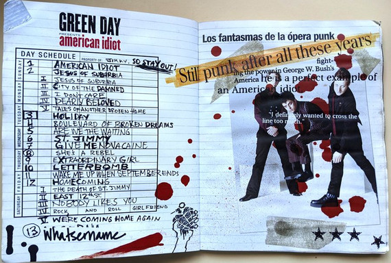 Green Day - American Idiot Promo Book (Used)