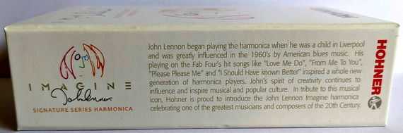 John Lennon - Imagine Signature Series Hohner Collectable  Harmonica
