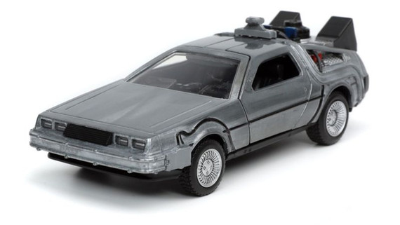 Back to the Future - Delorean Time Machine 1:32 Scale Hollywood Ride