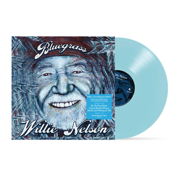 Willie Nelson - Bluegrass Electric Blue Vinyl LP