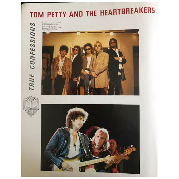 Bob Dylan With Tom Petty & The Heartbreakers - True Confessions Tour 1986 Australia/NZ Original Concert Tour Program