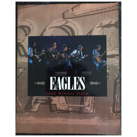 Eagles - Hell Freezes Over 1995 Original Concert Tour Program With Ticket