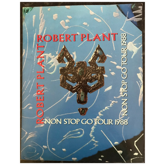 Robert Plant - Non Stop Go Tour 1988 Original Concert Tour Program