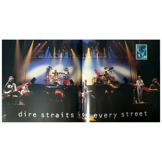 Dire Straits - On Every Street 1991 Australia & NZ Original Concert Tour Program With Ticket