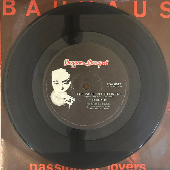 Bauhaus – The Passion Of Lovers 7" Single Vinyl (Used)