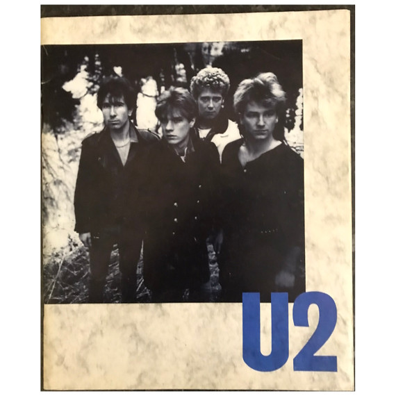U2 - The Unforgettable Fire: Under Australian Skies 1984 Original Concert Tour Program