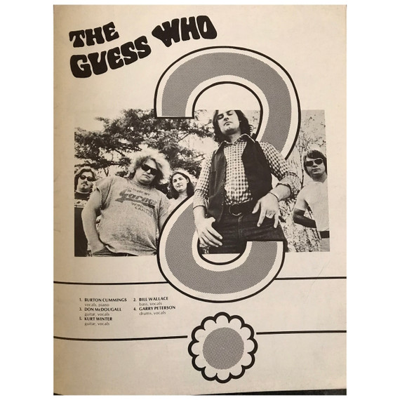 Three Dog Night & The Guess Who - 1972 Australia Original Concert Tour Program