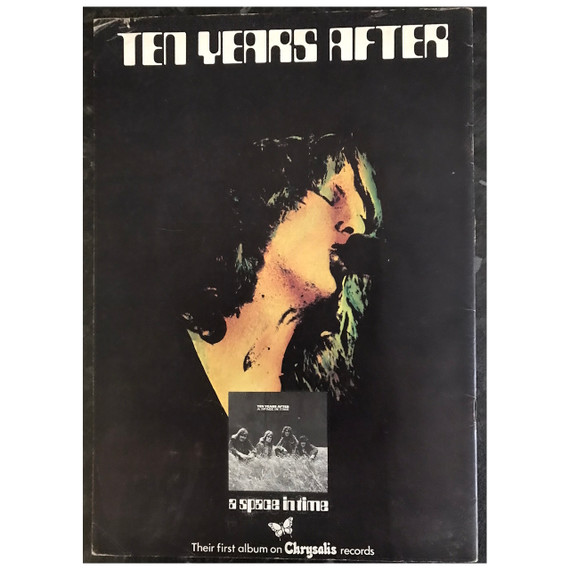 Ten Years After - In Concert With Supertramp & Keith Christmas 1971 UK Original Concert Tour Program