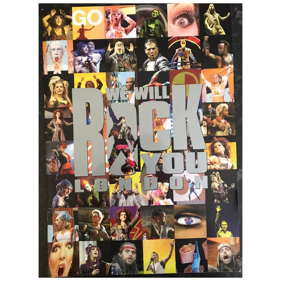 We Will Rock You London - 2009 Original Stage Musical Program