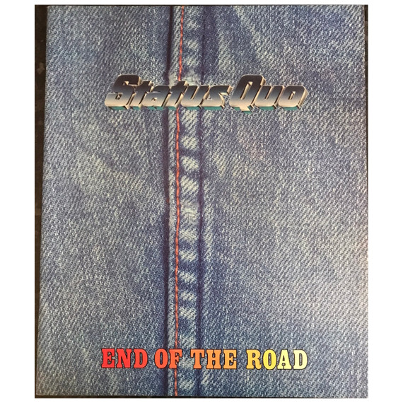 Status Quo - End Of The Road 1984 Europe Original Concert Tour Program