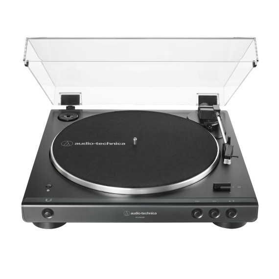 Audio Technica LP60X Bluetooth Turntable + Edifier Speaker Combo (Black)