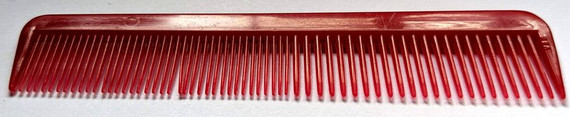 Beatles - Vintage 1970s John Lennon Rock N Roll SK3419 Red Promo Comb