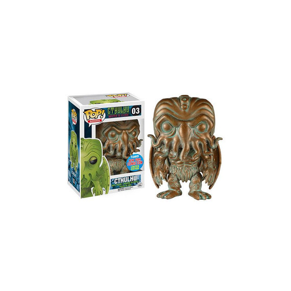 HP Lovecraft - Cthulhu Master Of R'Lyeh Patina NYCC Collectable Pop! Vinyl