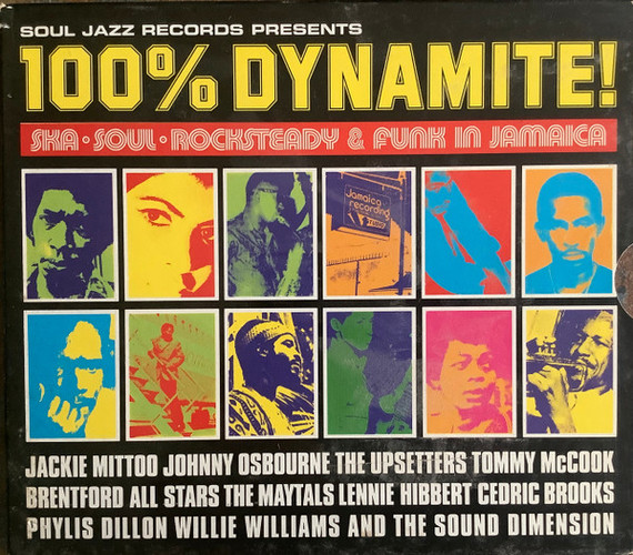 Various – 100% Dynamite! (Ska-Soul-Rocksteady & Funk In Jamaica) CD