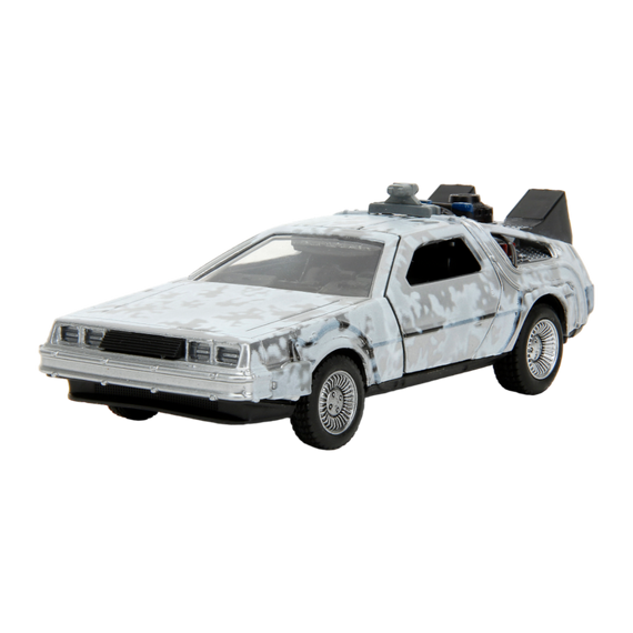 Back To The Future - Time Machine (Frost Covered) 1:32 Scale Die Cast Car