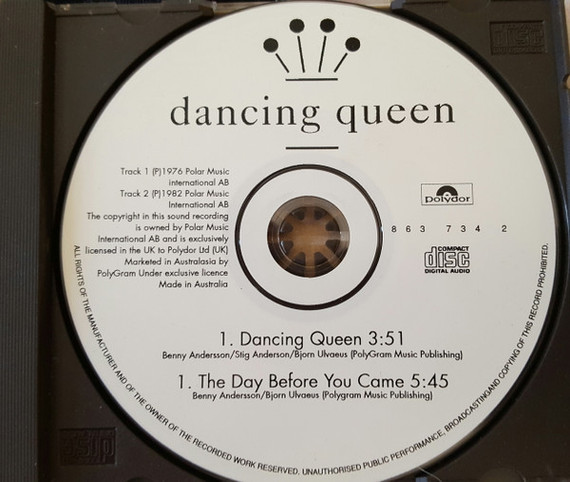 ABBA - Dancing Queen 2 Track CD Single (Used)