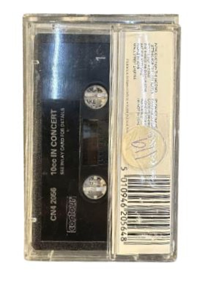 10cc – 10cc In Concert Cassette (Used)