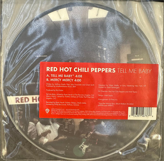 Red Hot Chili Peppers – Tell Me Baby 7" Single Vinyl (Used)