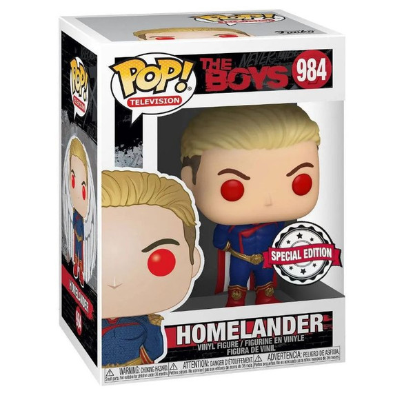 Boys - Homelander Red Eyes Collectable Pop! Vinyl