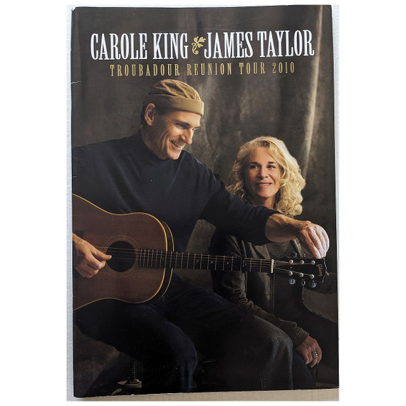 Carole King & James Taylor - Troubadour Reunion Tour 2010 Original Concert Tour Program