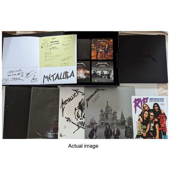 Metallica - Metallica (Remastered Deluxe Box Set)(6LP)(14CD)(6DVD) Vinyl LP Boxset (Used)